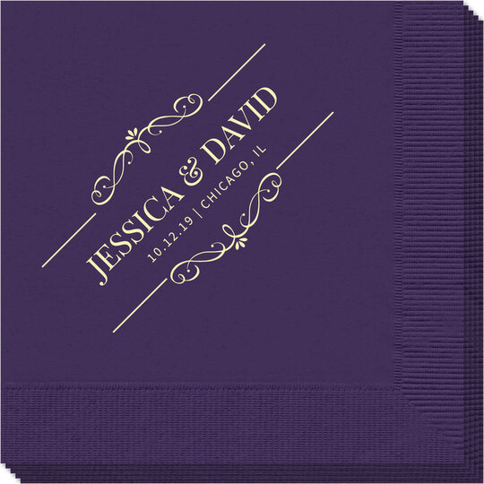 St. Regis Scroll Napkins